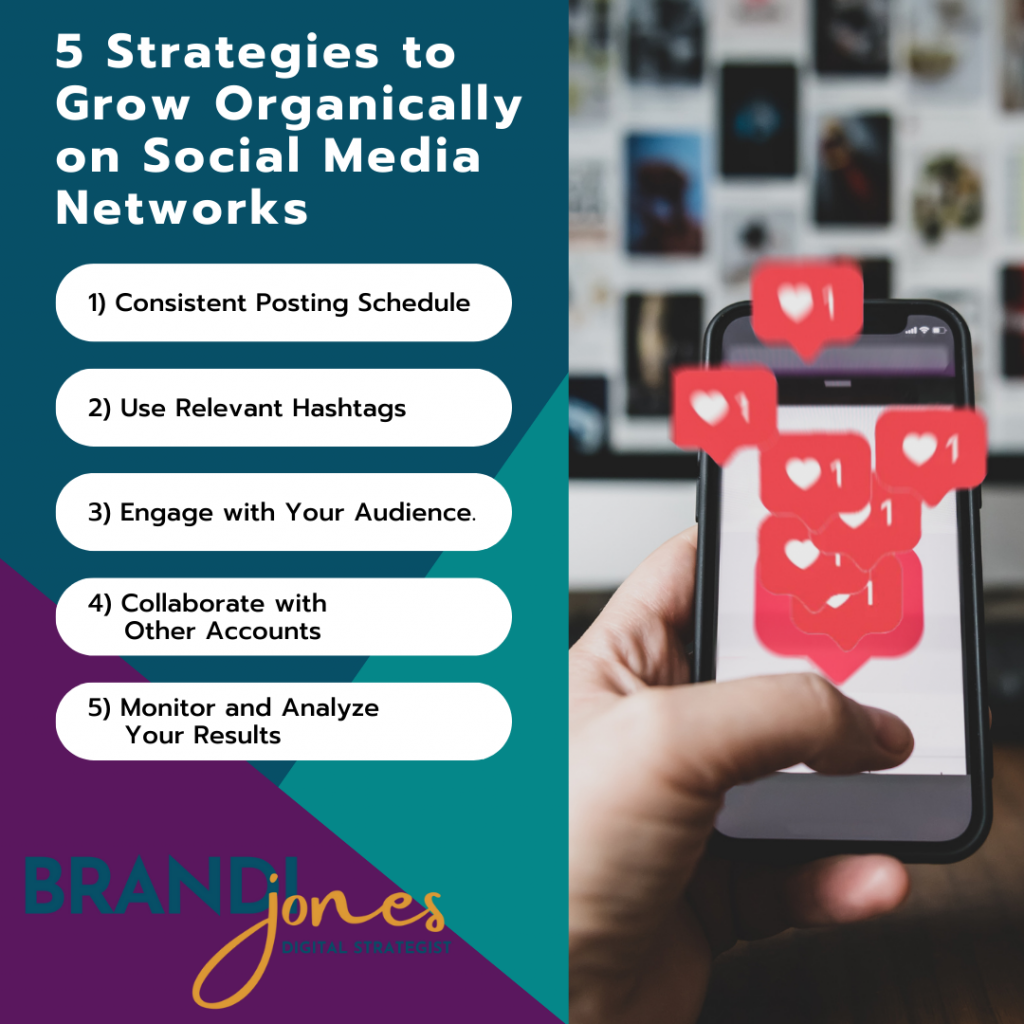 5 Strategies to Grow Organically on Social Media Networks SM