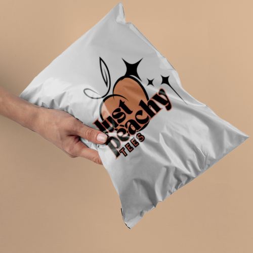 Just Peachy Tees Logo Design