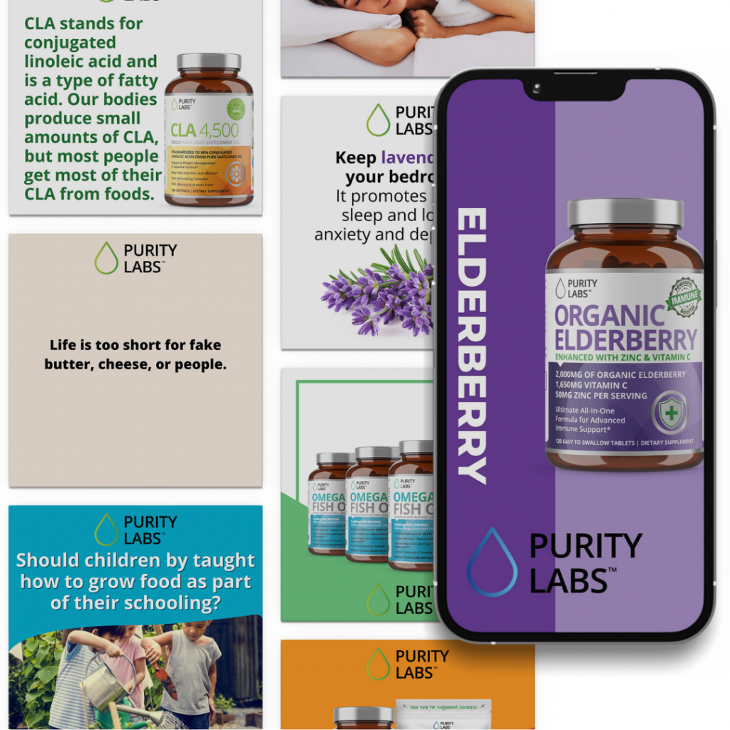 purity labs social media