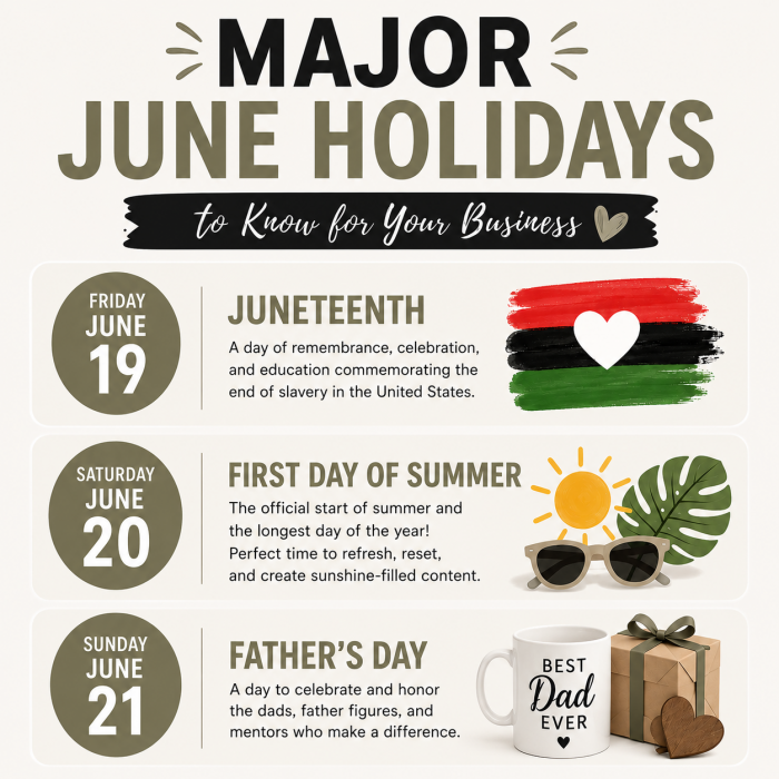 Major June Holidays