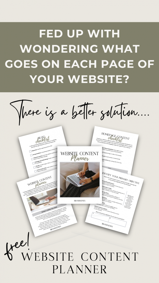 Website Content Planner Sidebar Ad